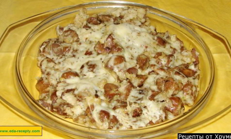 Рецепт белых грибов в сметане