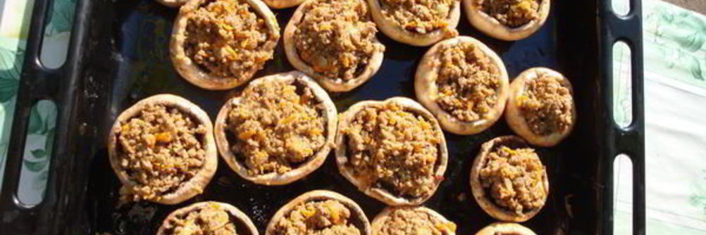 Фаршированные грибочки