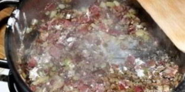 фаршированные шампиньоны в сметане