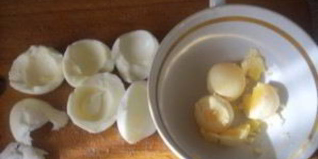 фаршированные шляпки шампиньонов