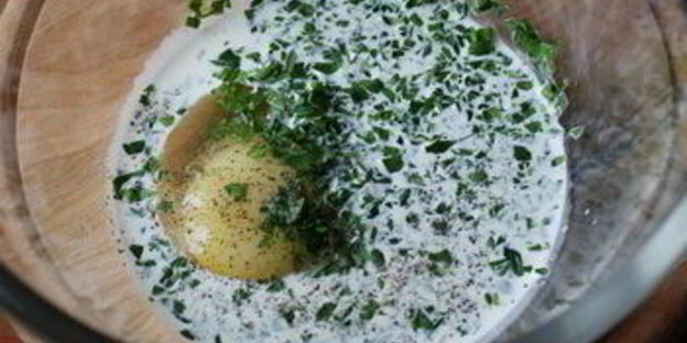 грибы в сливочной заливке