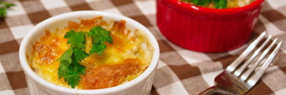 Грибы, запеченные с сыром