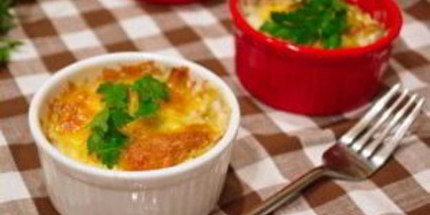 грибы, запеченные с сыром