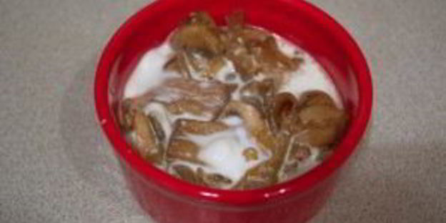 грибы, запеченные с сыром