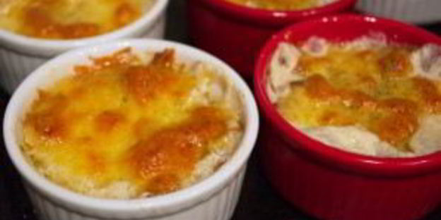 грибы, запеченные с сыром