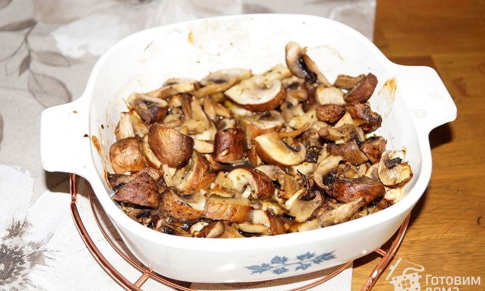 Рецепт манитарьи ладолемоно — грибов с оливковым маслом и соком лимона