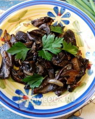 Подберезовики жареные