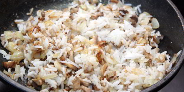 постные фаршированные шампиньоны