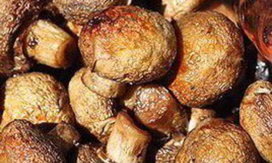 Рецепт шампиньонов на мангале