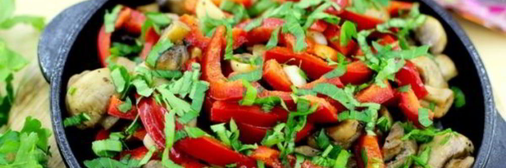 Шампиньоны жареные