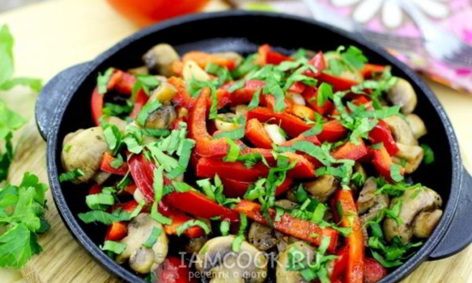 Рецепт шампиньонов жареных