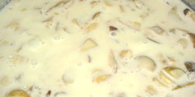 смажанка — грибы в сметане