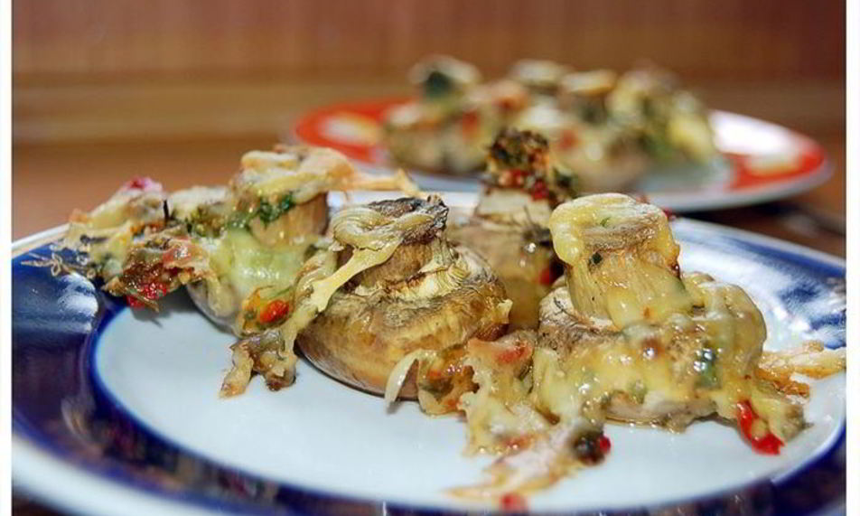 Рецепт запеченных грибов