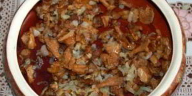 запеченные рыжики