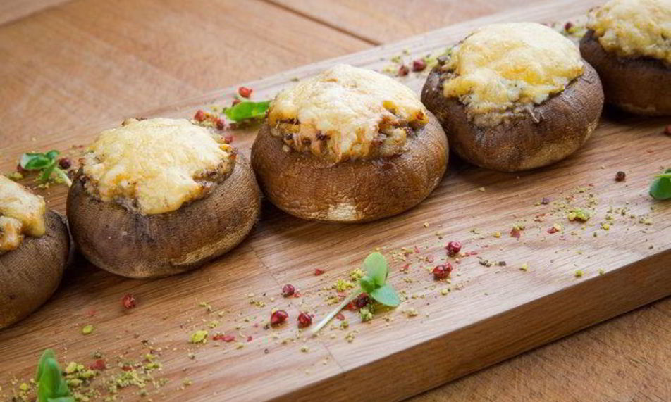 Рецепт запеченных шампиньонов по-итальянски