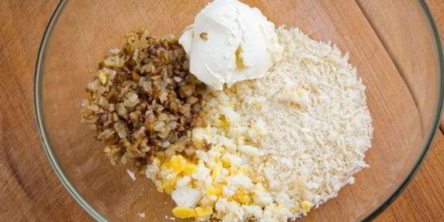 запеченные шампиньоны по-итальянски