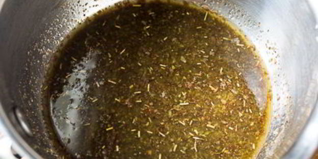 запеченные шампиньоны с травами