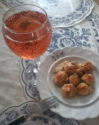 Запеченные шампиньоны