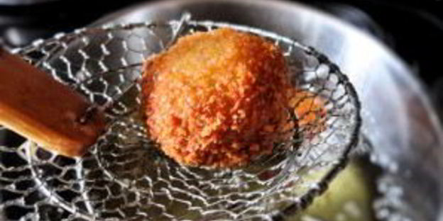 жареные фаршированные шампиньоны