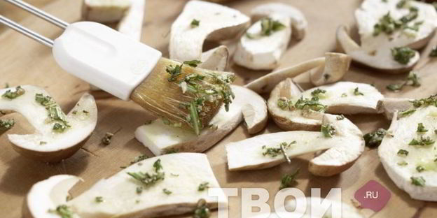 жареные грибы