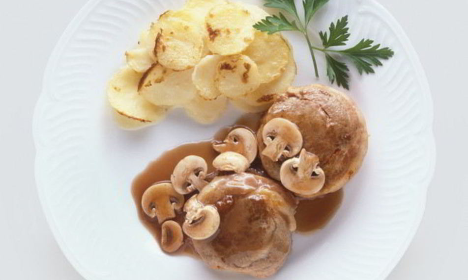 Рецепт жареных вешенок с картошкого