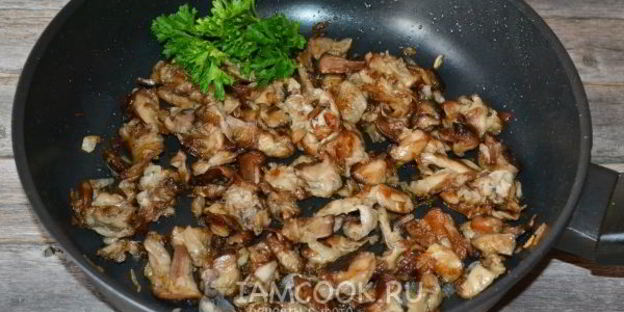 жареные зонтики