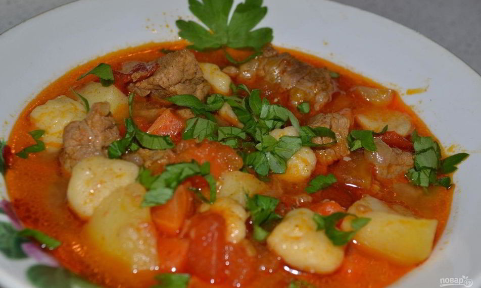 Рецепт бограча-гуляша