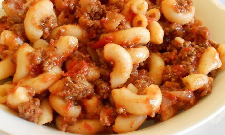 Рецепт гуляша из фарша с макаронами