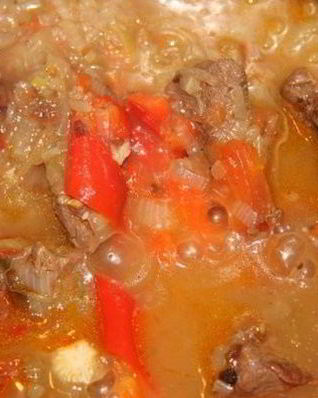 Гуляш из говядины