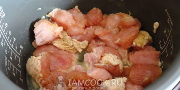 гуляш из индейки в мультиварке