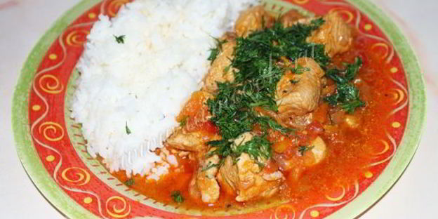 гуляш из индейки