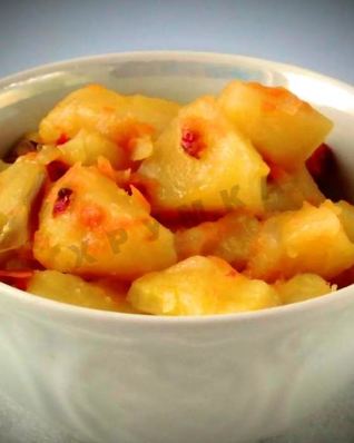 Гуляш из картофеля