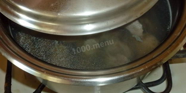 гуляш из куриных желудков