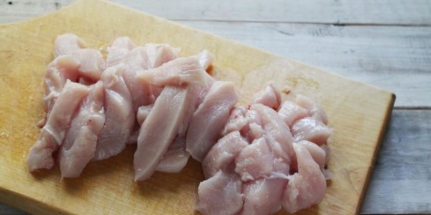 гуляш из курицы с подливкой