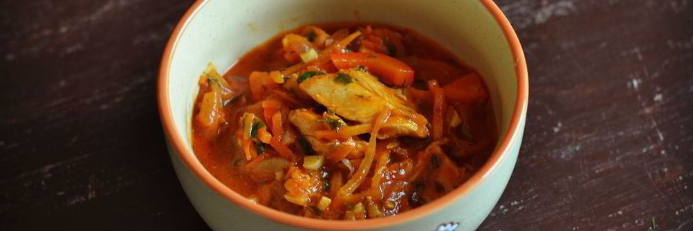 Гуляш из курицы