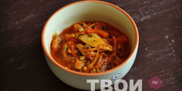 гуляш из курицы