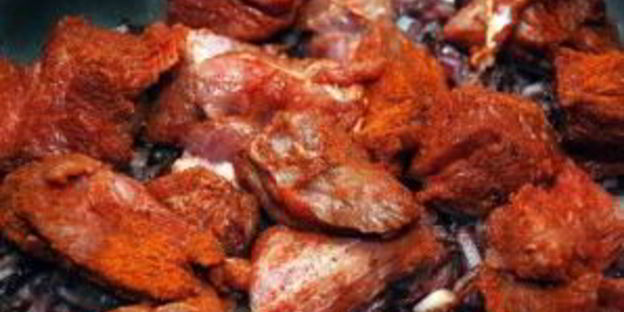 гуляш из мраморной говядины