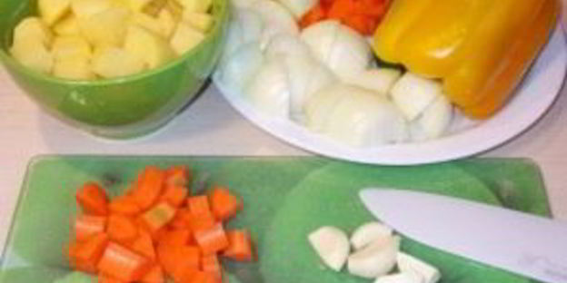 гуляш из оленины