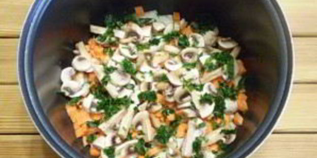 гуляш из шампиньонов