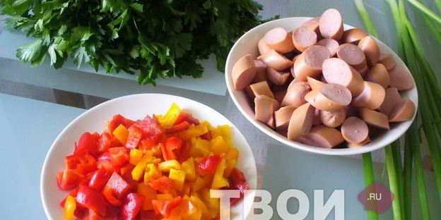 гуляш из сосисок