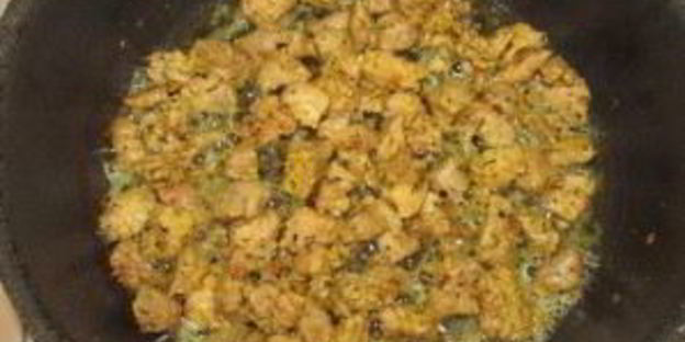 гуляш из свинины с мукой