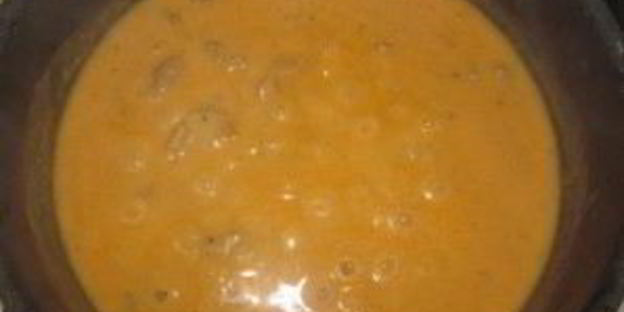 гуляш из свинины с мукой