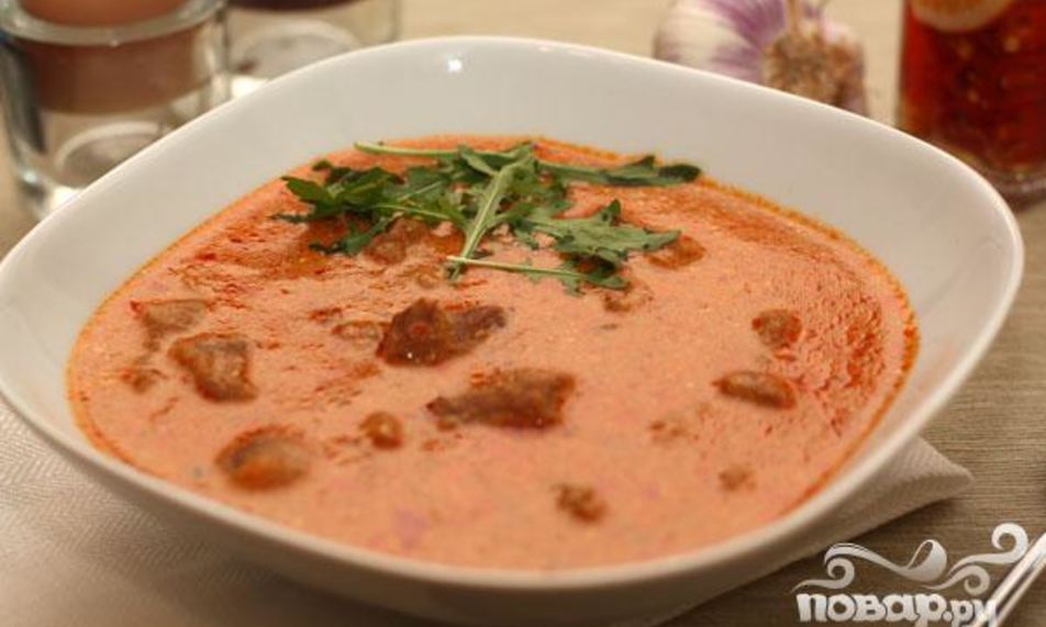 Рецепт гуляша из свиной шейки