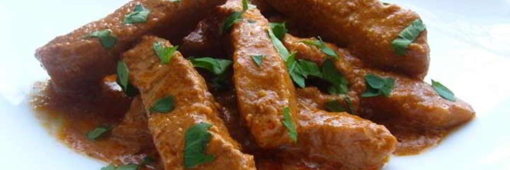 Гуляш кусочками