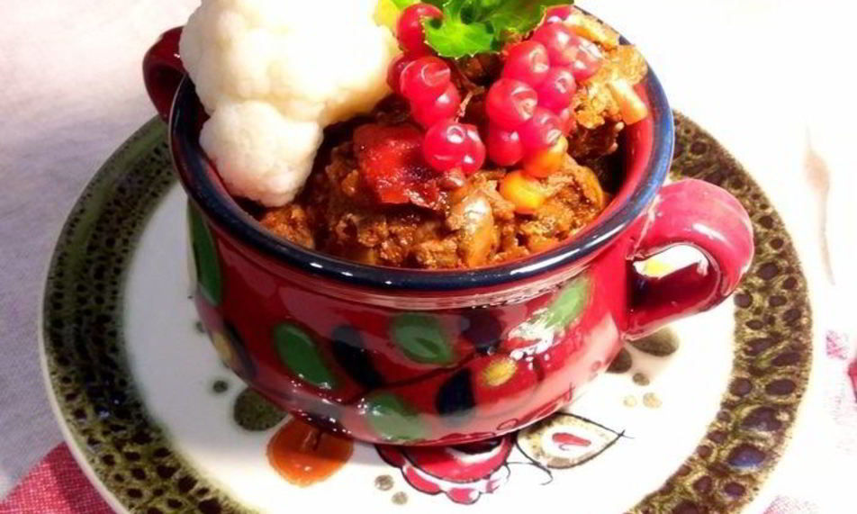 Рецепт гуляша с белыми грибами