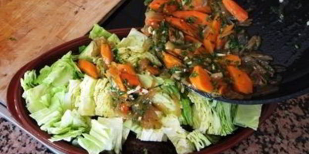 гуляш с капустой