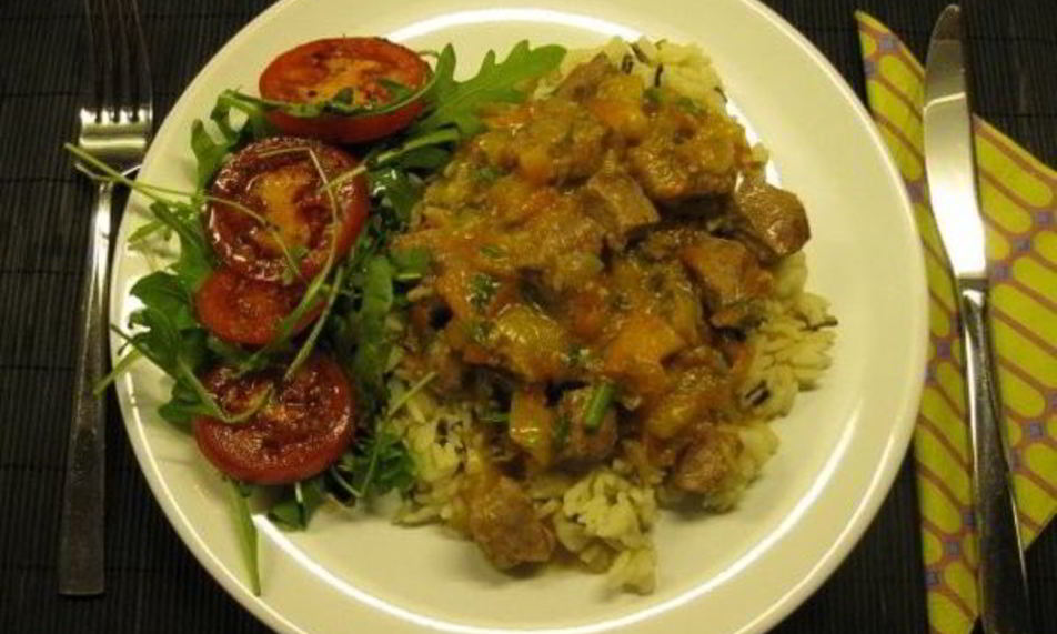 Рецепт гуляша с рисом