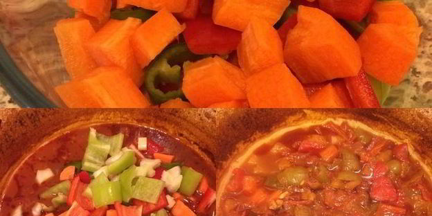 нежный гуляш из телятины