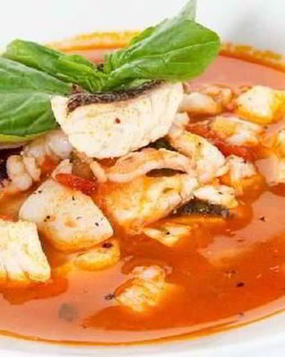 Рыбный гуляш по-средиземноморски