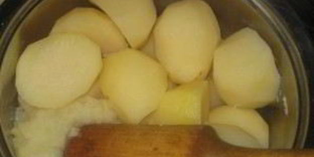 картофельное пюре постное